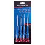 Набор для демонтажа сальников и колец, 4 предмета KING TONY 30914AY