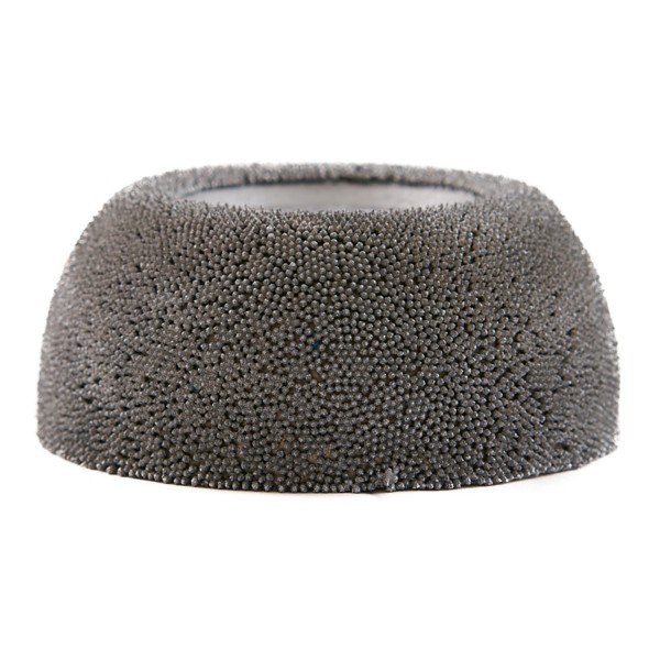 Полусфера шероховальная, Ø63,1x26,9мм, AH 9,5мм, 230 Grit NS109