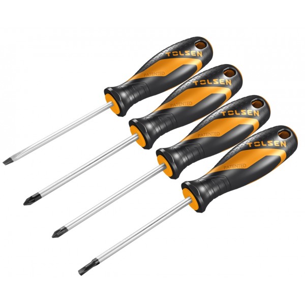 Набор отверток GRIPro, 4 предмета TOLSEN TT20180
