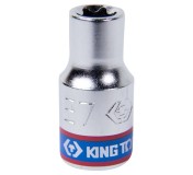 Головка торцевая TORX Е-стандарт 1/4, E7, L = 24 мм KING TONY 237507M