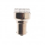 Автолампа P21W (BA15s) 19 LED WHITE 6000K 133лм  24V MEGAPOWER /10 /100 M-56263W-24
