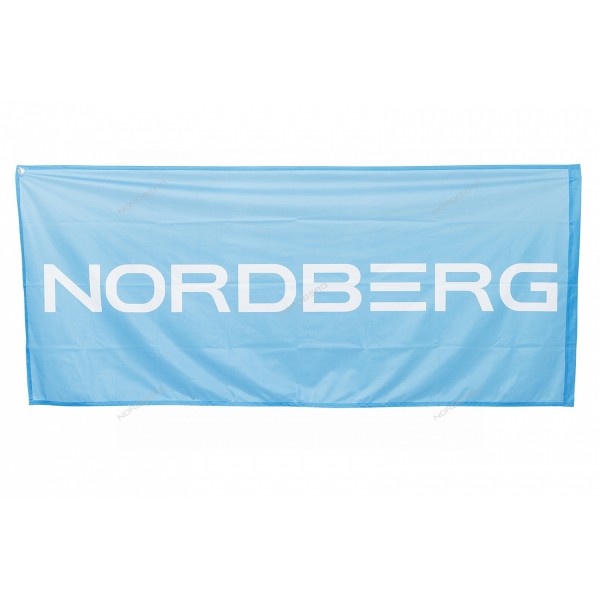 Флаг односторонний с флагштоком 0,85*2м NORDBERG 