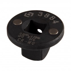 Переходник 3/8>1/2, тонкий, магнитный KING TONY 3884