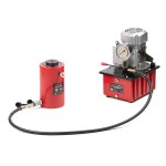 Гидравлический цилиндр (домкрат), многоступенчатый, однополостной 10 т, ход 435 мм HRH-CY0201430