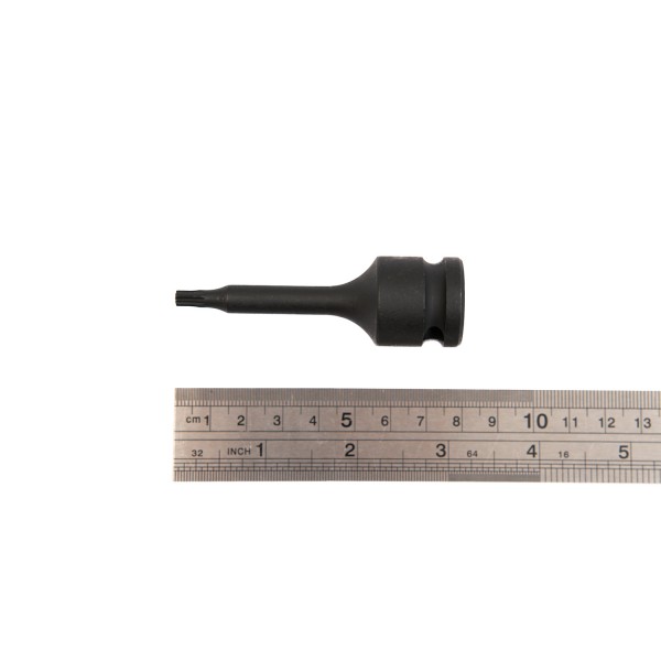 Головка торцевая ударная ROSSVIK, 1/2", Spline M5, L-78мм SID12M5