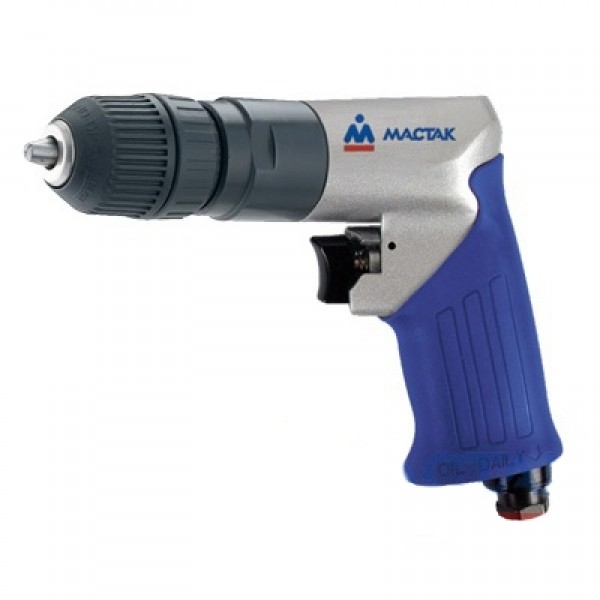 Пневматическая дрель 10 мм, 1800 об/мин, реверс МАСТАК 630-31800 