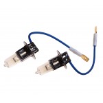 Автолампа H3 (55) PK22s STANDART (бокс, 2шт) 12V MEGAPOWER /1/10 M-37033014