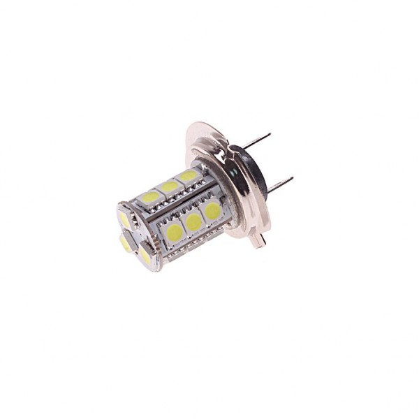 Автолампа H7 (PX26d) 18 SMD 5050 WHITE 6000K 360лм 12V MEGAPOWER /1/10/100 M-80551