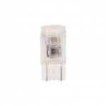 Автолампа T10W (W2,1x9,5d) 3 SMD 2835 WHITE 6000K 54лм 12V MEGAPOWER /10 /100 OLD M-10103W