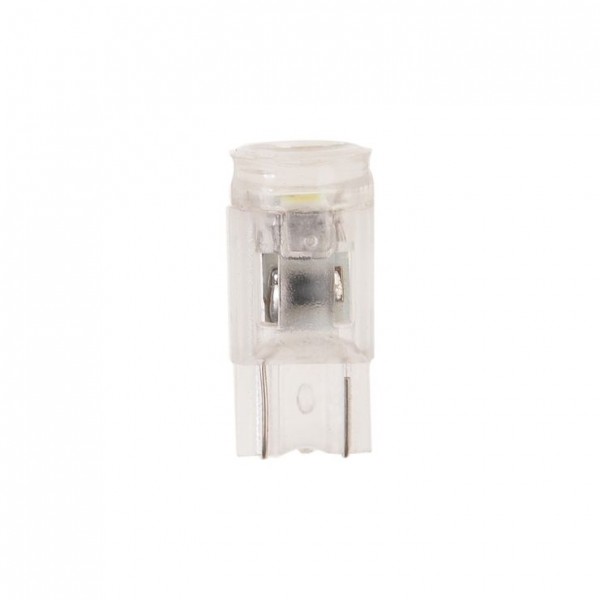 Автолампа T10W (W2,1x9,5d) 3 SMD 2835 WHITE 6000K 54лм 12V MEGAPOWER /10 /100 OLD M-10103W