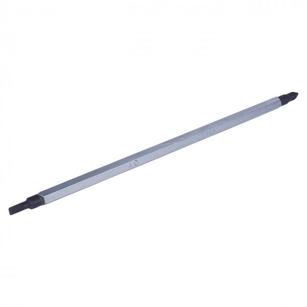 Вставка (бита) для отвертки 91232, Slotted 4 мм / Phillips PH1 KING TONY 1317401PN