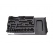 Ложемент для набора торцевых головок 2551MR01, PVC KING TONY 84255110B
