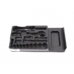 Ложемент для набора торцевых головок 2551MR01, PVC KING TONY 84255110B