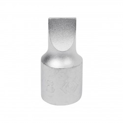 Насадка (бита) торцевая 1/4, Slotted, 8x1,2 мм, L = 25 мм KING TONY 201208X