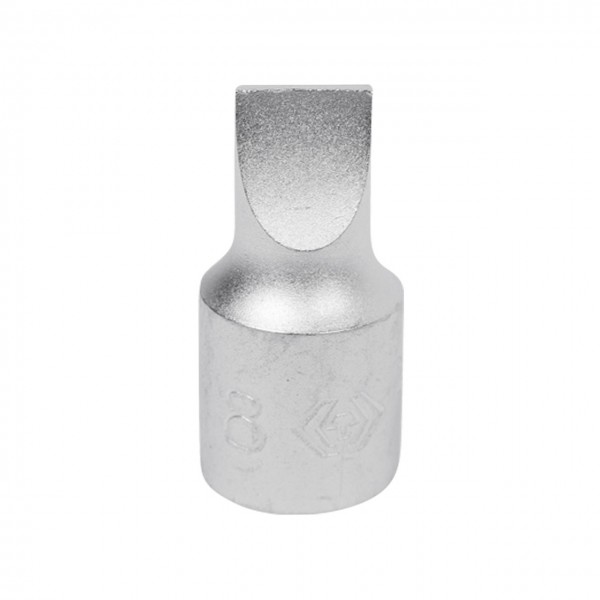 Насадка (бита) торцевая 1/4, Slotted, 8x1,2 мм, L = 25 мм KING TONY 201208X