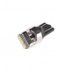 Автолампа T10W (W2,1x9,5d) 3 SMD 2835WHITE 6000K 54лм 12V MEGAPOWER /10 /100 OLD M-10111W