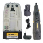 Гравер аккумуляторный TECHNICOM , 12В, 2Ач, 6 скоростей, 5000-25000 об/мин TC-CF699