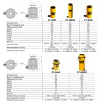 Гидравлический цилиндр 60т. с полым штоком, ход 200 мм Car-Tool CT-60200