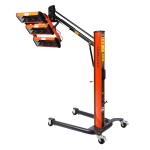 Трехкассетная мобильная ИК сушка на пантографической стойке WDK-3C