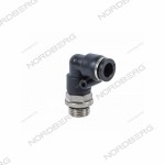 Фитинг угловой трубка 8мм резьба 1/4 QPL8-02