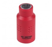 Головка торцевая диэлектрическая шестигранная 3/8, 9 мм KING TONY 3335VE09M