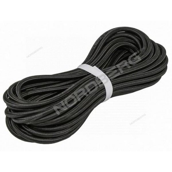 Шланг топливный резиновый в оплетке 6мм, 1м. NORDBERG H0611NBR-BR