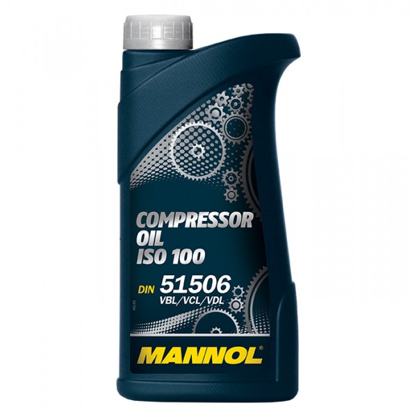 Компрессорное масло, объем 1 л, Mannol Compressor Oil ISO 100 MN2902-1