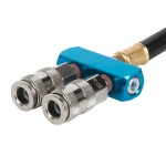 Распределитель пневматический, 2 быстроразъемных EU соединения резьба, 3 входа с резьбой 1/ WDK-82ML