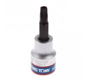 Насадка (бита) торцевая 3/8, Torx, T30, L = 50 мм, с отверстием KING TONY 302730