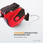 Пневматический шланг в катушке, 15+1 м WDK-85250
