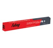 Электрод сварочный с рутиловым покрытием Fubag FB 3 D2.5 мм