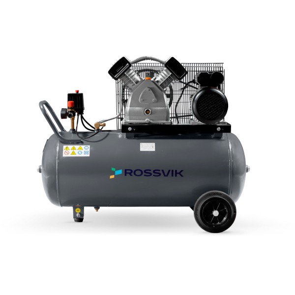 Компрессор поршневой ROSSVIK СБ4/С-100.LB30, 420л/мин, 10бар, ресивер 100л, 380В/2,2кВт RAL7016 СЕРЫ СБ4/С-100.LB30 RAL7016