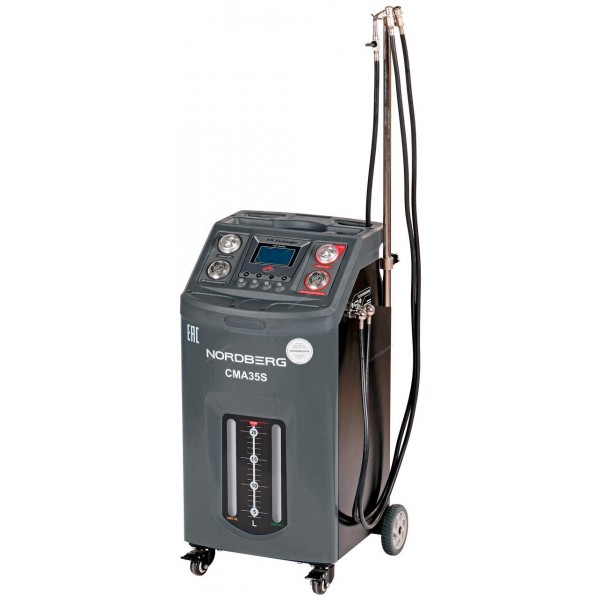 Установка для промывки и замены масла в АКПП, серая NORDBERG CMA35S_G