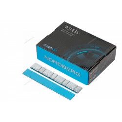 Грузики самоклеящиеся (4х5 г+4х10 г, L=14 см) Fe закругленные, 50 лент NORDBERG W510FR4