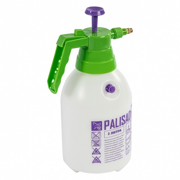 Опрыскиватель 2 л, ручной, с насосом и клапаном сброса давления// Palisad 64738