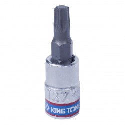 Насадка (бита) торцевая 1/4, Torx T27, L = 37 мм KING TONY 203327