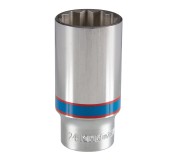 Головка торцевая глубокая двенадцатигранная 3/8, 24 мм KING TONY 323024M