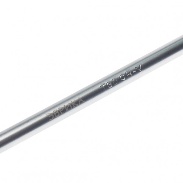 Ключ TORX T30 : Г-образный экстрадлинный ЭВРИКА /1/12/60 ER-76630XL