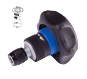 Трещотка компактная 1/4, 48 зубцов, дисковый механизм, для вставок (бит) KING TONY 2746