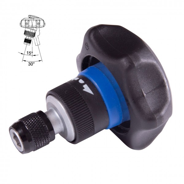 Трещотка компактная 1/4, 48 зубцов, дисковый механизм, для вставок (бит) KING TONY 2746