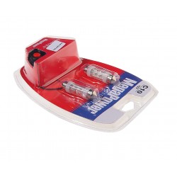 Автолампа C10W (SV8,5) 6 LED WHITE 39мм блистер с тестером (2 шт) 6000K 120лм   12V MEGAPOWER /1 /25