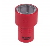 Головка торцевая диэлектрическая шестигранная 3/8, 20 мм KING TONY 3335VE20M