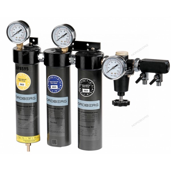 Фильтр-группа трехступенчатая до 0,01 мкм NP8595