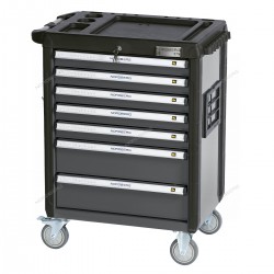 Тележка инструментальная, 7 выдвижных ящиков, серая NORDBERG T7N(G)