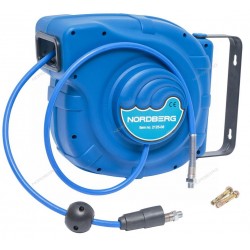 Шланг воздушный на катушке ПУ диам. 8x12мм 25+1 м (26 м) NORDBERG 2125-08