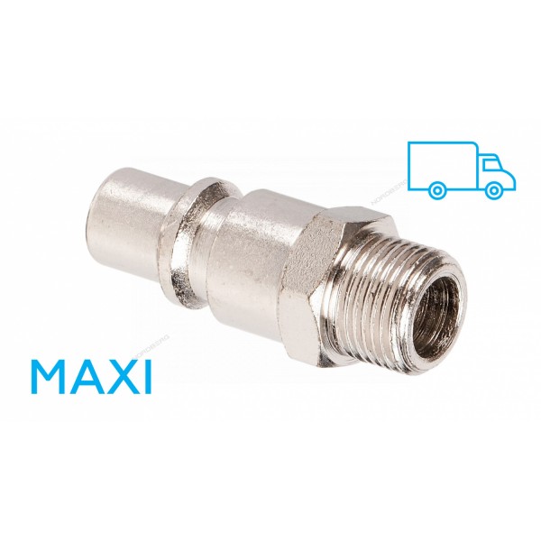 Переходник "папа" МАКСИ быстросъемный - резьба M3/8" NORDBERG NPM23M