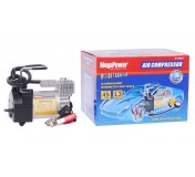 Компрессор M-10001 поршневой 150PSI (45л/мин, 23А) длинный шланг, в сумке 12V MEGAPOWER /1/4 HIT