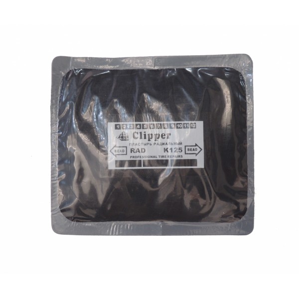 CLIPPER ЗАПЛАТА  кордовая для боковых порезов 115*125мм (3 слоя корда) K125