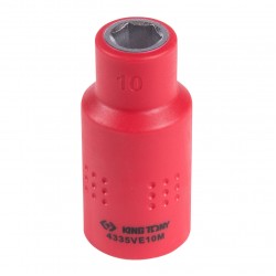 Головка торцевая диэлектрическая шестигранная 1/2, 10 мм KING TONY 4335VE10M
