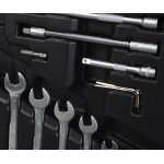 Набор инструмента  1/4"&1/2"DR 6-гранный 101 предмет ЭВРИКА ER-80001
